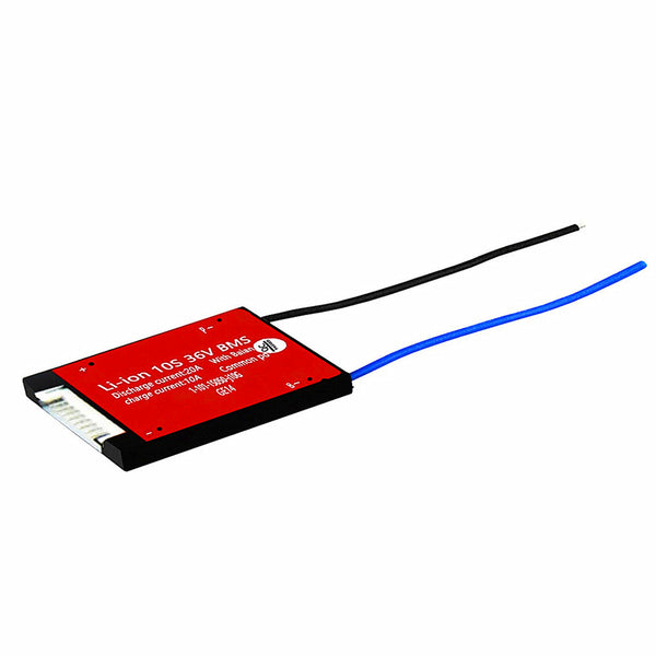BMS 10S 36V 20A Per Batterie Al Litio, Con Bilanciamento, Protezione Da Sovraccarico, Cortocircuito E Temperatura