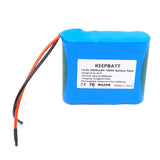 KEEPBATT 14.4V 2600mah 18650 batteria ricaricabile agli ioni di litio