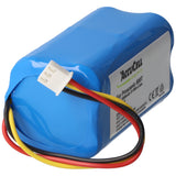 14,4V 2600mAh Batteria di Ricambio Li-ion per Proscenic 800T/820T/830T/820S, Solo con Connettore Bianco