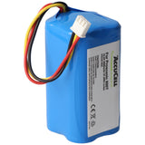 14,4V 2600mAh Batteria di Ricambio Li-ion per Proscenic 800T/820T/830T/820S, Solo con Connettore Bianco