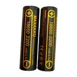 4pz 3.7 V 2200 mAh 18650 Ricaricabile Batteria Al Litio per Radio Torcia Elettrica