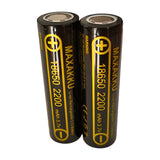 4pz 3.7 V 2200 mAh 18650 Ricaricabile Batteria Al Litio per Radio Torcia Elettrica