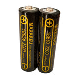 4pz 3.7 V 2200 mAh 18650 Ricaricabile Batteria Al Litio per Radio Torcia Elettrica