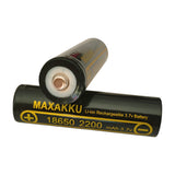 4pz 3.7 V 2200 mAh 18650 Ricaricabile Batteria Al Litio per Radio Torcia Elettrica