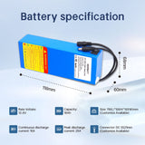 KEEPBATT Batteria agli ioni di litio 12,6 V 18 Ah: ricarica rapida per risparmiare tempo, sicurezza robusta per la massima tranquillità