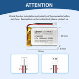 LP953450 Lipo 3.7V 1800mAh Batteria ai polimeri di litio compatibile con cuffie Bluetooth