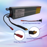 KEEPBATT Batteria sostitutiva agli ioni di litio ad alte prestazioni da 36 V e 10,5 Ah per monopattino elettrico M365