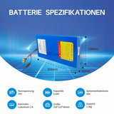 36V 9.6Ah 18650 batteria al litio BMS adatta per biciclette elettriche e scooter