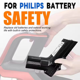 Batteria di Ricambio 25.2V 3000mAh per Philips SpeedPro Max/Aqua e Molti Modelli - FC6823/22, FC6908, ecc