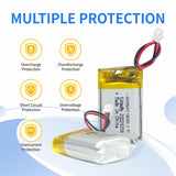 KEEPBATT LP102030 Batteria LiPo 3,7 V 500 mAh Batteria ai polimeri di litio ricaricabile