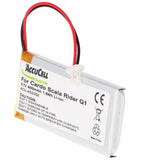 3,7V 400mAh Li-Polymer Batteria per Cardo Rider Q1/Scala Rider Q3, Sostituisce WW452050PL, WW452050PL_C