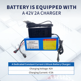 36V 7.8Ah 10S3P 18650 batteria bicicletta veicolo elettrico con caricatore