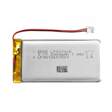 3.7V 2000mAh Batteria ai polimeri di litio LP803465 Lipo per GPS, sistemi di sicurezza domestica, fotocamere digitali