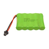 KEEPBATT 6V 2400mAh AA NiMH Batteria ricaricabile con caricatore USB