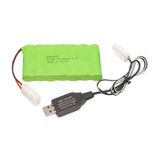 KEEPBATT 8.4V 2400mAh ricaricabile NI-MH AA Batteria Pack