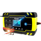 Anhtczyx 12v24v Caricabatteria al piombo-acido Caricabatteria per auto per batteria moto AGM