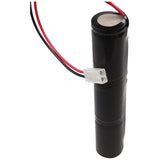 Batteria NiCd per Notleuchten 3,6V 4500mAh L1x3 Mono D, Con Stecker Tamiya, Sostituisce 3,6V Batteria