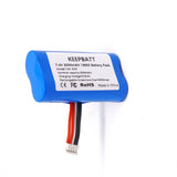 KEEPBATT Batteria 18650 7,4V 3000mAh per lettore di smart card, macchina POS