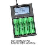 Caricabatterie UT4 Per Batterie Li-Ion / IMR / INR NI-MH / NI-Cd A AA AAA AAAA C SC D LiFePO4