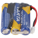 Pacchetto batterie 4,5V 1300mAh F1x3 Micro AAA Sostituisce Safe-O-Tronic 38400200, tipo connettore PHR-Serie