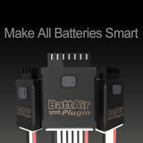 5 pezzi Plugin BattAir BMS Smart Controller APP Controllo Bluetooth 3-4S ISDT