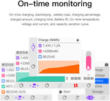 Caricabatterie ISDT C4 EVO per batterie ricaricabili AA/AAA NiMH Li-Ion e LiFePO4