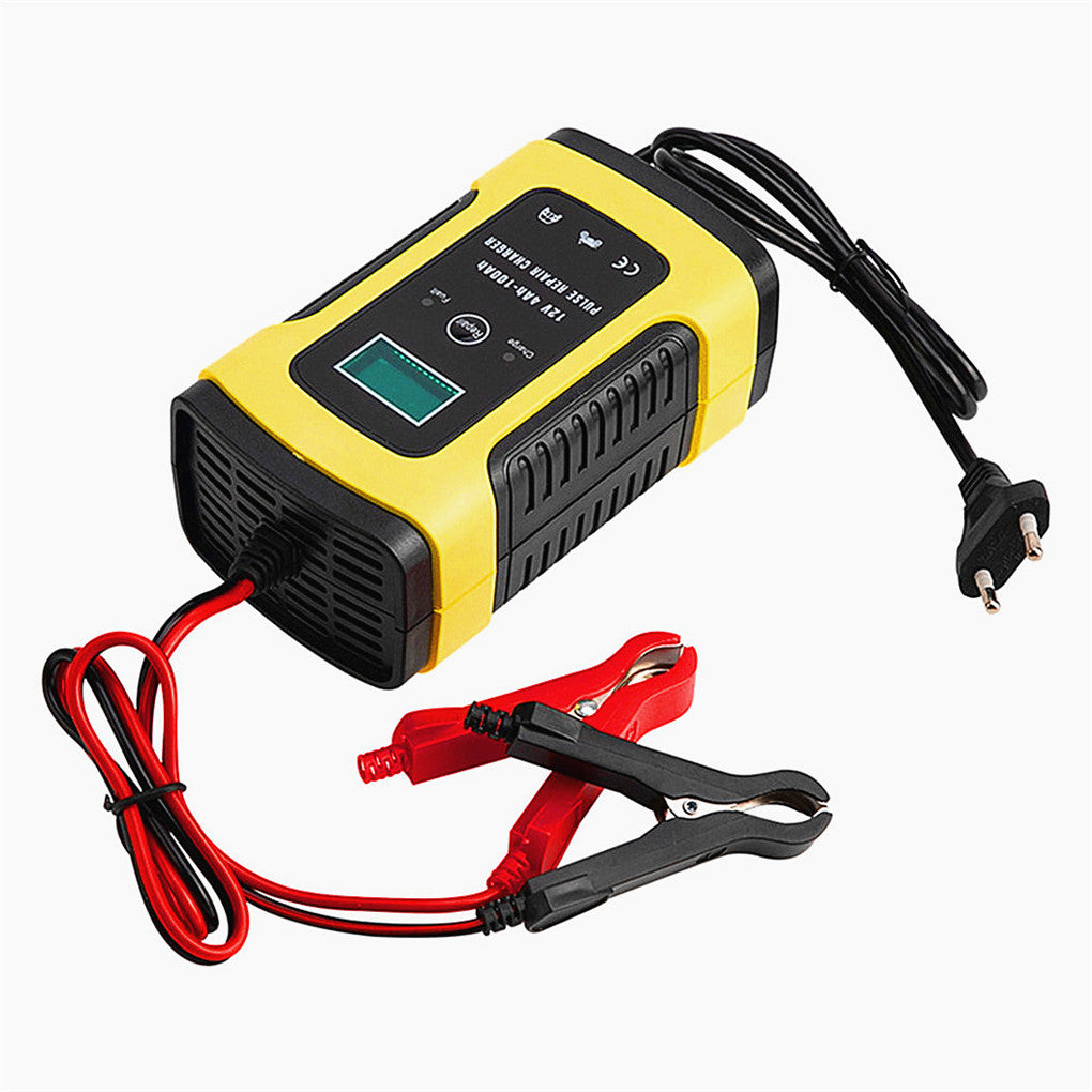 Caricabatterie Per Auto 12V 6A, Caricatore Automatico Intelligente Ricarica Batteria Auto Moto 12v 4ah 100ah Schermo Lcd Caricabatterie Per Auto 12V 6A, Caricatore Automatico Intelligente Ricarica Batteria Auto Moto 12v 4ah 100ah Schermo Lcd