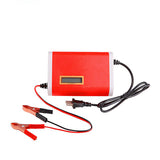 Caricabatteria per auto da moto 12V 12V 6A ricarica rapida intelligente 20-80AH