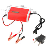 Caricabatteria per auto da moto 12V 12V 6A ricarica rapida intelligente 20-80AH