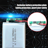 Batteria ricaricabile ai polimeri di litio 1000mAh 3.7V 523450 Batteria agli ioni di litio per GPS Smartphone DVD MP3 MP4