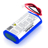 18650 Batteria al litio 3,7V 5200mAh Altoparlante Bluetooth con luce LED da pesca