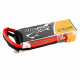 Batteria Tattu 10020 2300mAh 11,1V 45C 3S1P Lipo con connettore XT60, adatta per aerei UAV Drones FPV Racing Quadcopters