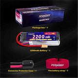 Batteria RC 3S 11.1V 2200mAh 40C LiPo con connettore XT60 per modellismo RC Quadcopter Drone FPV batteria