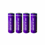 4PCS er14505 batteria 3.6V AA 2400mah batteria al litio er 14505 batteria lisocl2 per il tracciamento GPS, fotocamera