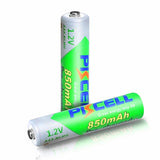 20 batterie AAA 850mAh 1.2V NI MH AAA Batteria ricaricabile 3A a bassa autoscarica Portabatteria AA / AAA