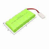 Batteria RC da 8,4 V 2400 mAh, batteria ricaricabile NI-MH AA