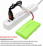 Batteria RC da 8,4 V 2400 mAh, batteria ricaricabile NI-MH AA