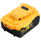 Sostituzione dell'utensile elettrico a batteria 20V 6000Ah per batteria DeWalt dcb184 dcb200 20V 6Ah