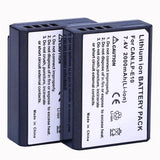 2 confezioni di batterie per fotocamera lp e10 lp e10 lpe10 per Canon EOS Rebel t3 t5 t6 Kiss x50 EOS 1300d