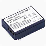 2 confezioni di batterie per fotocamera lp e10 lp e10 lpe10 per Canon EOS Rebel t3 t5 t6 Kiss x50 EOS 1300d