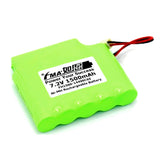 Batteria Ni MH fai da te da 7,2 V 1500 mAh, adatta per batteria dk7 088 0200 aa6soso