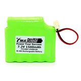 Batteria Ni MH fai da te da 7,2 V 1500 mAh, adatta per batteria dk7 088 0200 aa6soso