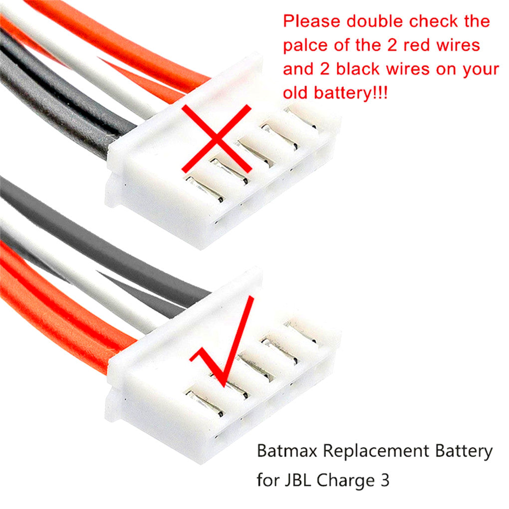 Batteria 3.7V 6200mAh Per JBL Charge 3 – Li-ion Con Attrezzi Per Sostituzione