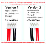 Batteria da 6200 mAh carica 2+/carica 2+/carica 3 altoparlante GSP1029102R