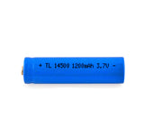 Batteria ricaricabile agli ioni di litio da 2 pezzi/lotto AA 14500 1200 mAh 3,7 V