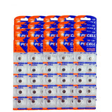 200 pz/20 carte AG1 Batteria a bottone 1.5V Batteria a bottone alcalina per orologio ag1 364 sr621 sr60 Batteria sr60l