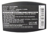 3.7V 950mAh Wireless Headset batteria per C1060 C1060 Wireless Intercom RF1060 T-1 T-1 drive-thru headsets XT-1 Li-ion