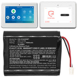 3.7V 7800mAh Sistema d'allarme batteria per Pro 7 AI05-2 AIO7-1 AIO7-2  Command Smart Security Panel  ADT7AIO ADT5AIO Li-ion