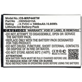 3.7V 1800mAh Radio bidirezionale batteria per SL1M SL300 SL3000 SL7550 SL7550e SL7580 SL7580e SL7590 XPR7550 Li-ion