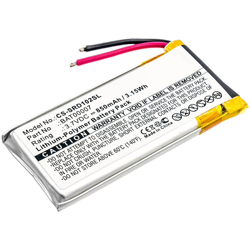 Batteria Ricambio Per Cuffie Cardo Packtalk Duo - 850mAh, 3.7V, Polimeri Di Litio, 2 Pezzi Con Alta Autonomia - Foto 2